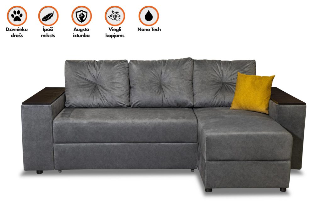 COLUMBUS Lux Gray galerijas bilde