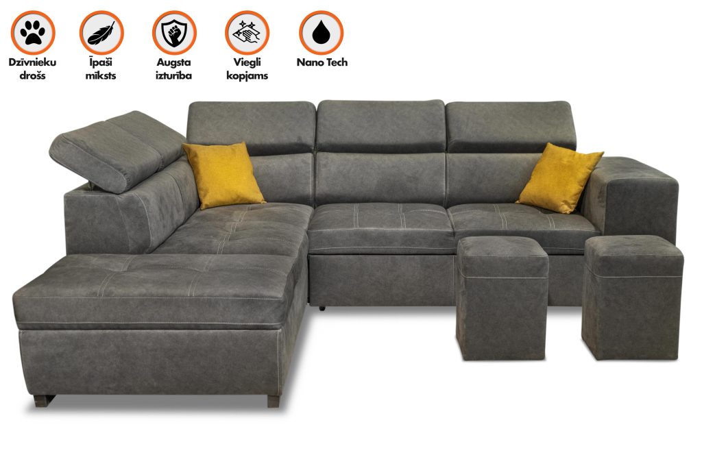 LIVERPOOL Lux Gray galerijas bilde