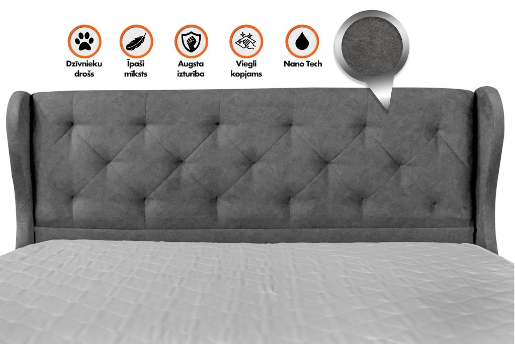 JASMINE Lux Gray galerijas bilde