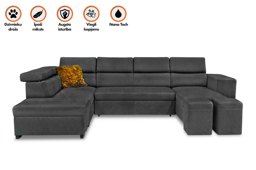 LIVERPOOL XL Lux Gray galerijas bilde